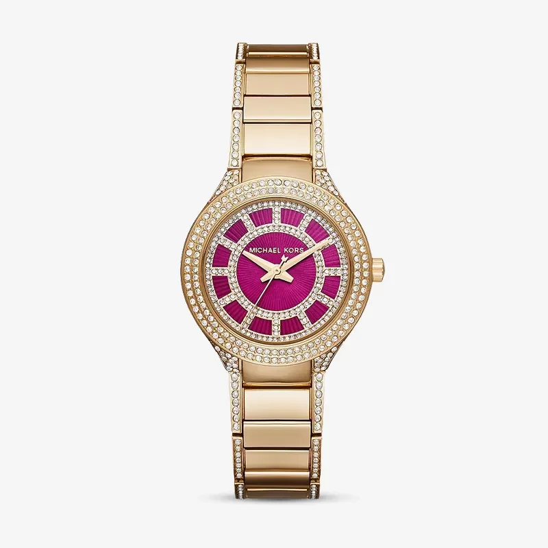 Michael Kors Mini Kerry Fuchsia Dial Ladies Watch | MK3442